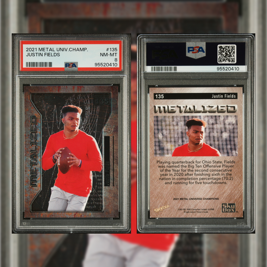 2021 Justin Fields #135 PSA 8 95520410