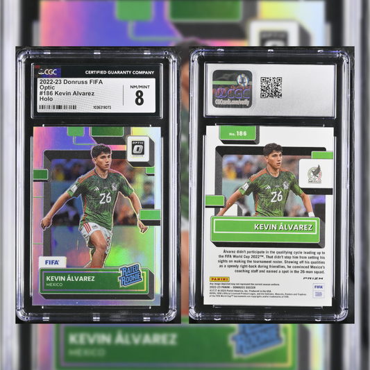 2022-23 Kevin Alvarez #186 CGC 8 1036319073