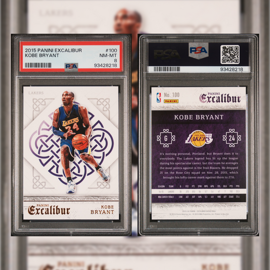 2015 Kobe Bryant #100 PSA 8 93428218