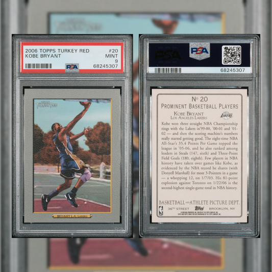 2006 Kobe Bryant #20 PSA 9 68245307