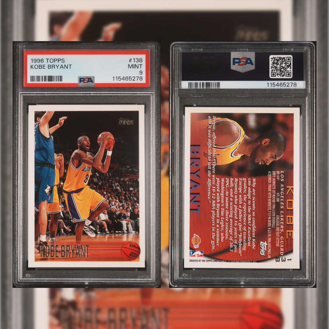 1996 Kobe Bryant #138 PSA 9 115465278