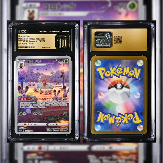 2022 Japanese Kricketune #174 CGC PRISTINE 10 6090129104