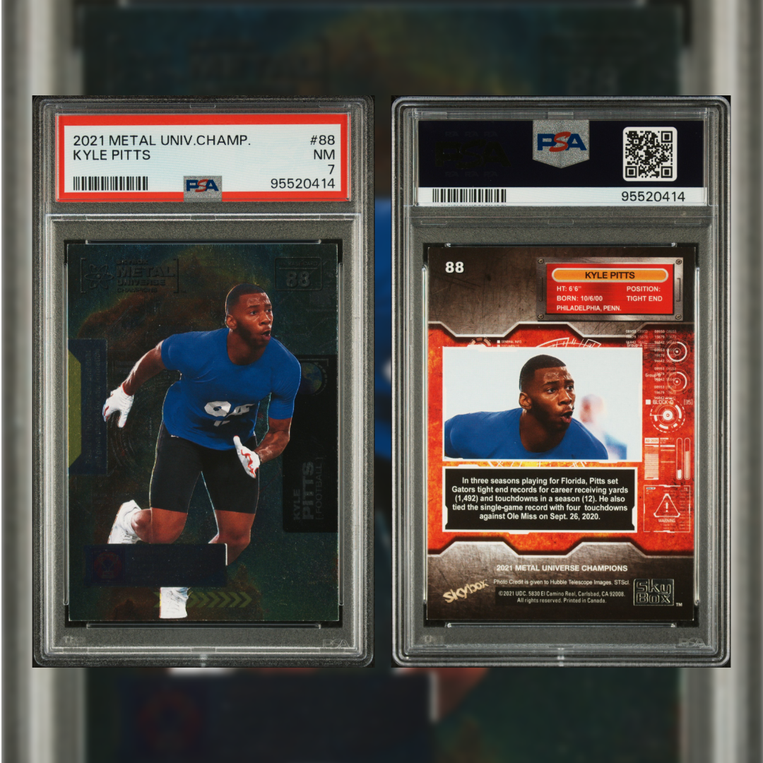 2021 Kyle Pitts #88 PSA 7 95520414