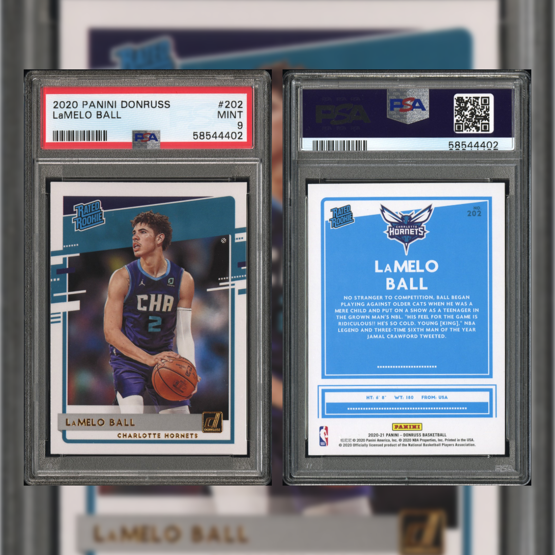 2020 Lamelo Ball #202 PSA 9 58544402