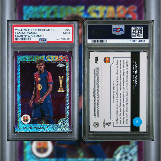 2024-25 Lamine Yamal #27 PSA 9 128784831