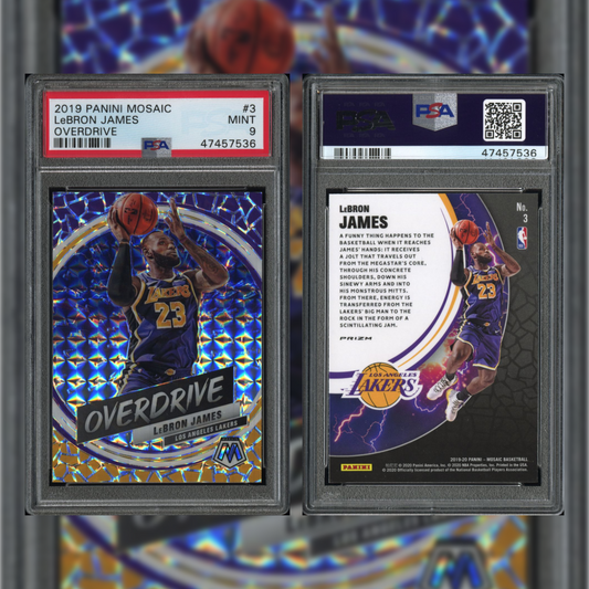 2019 LeBron James #3 PSA 9 47457536