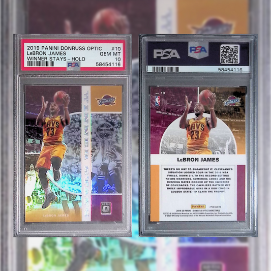 2019 Lebron James #10 PSA 10 58454116