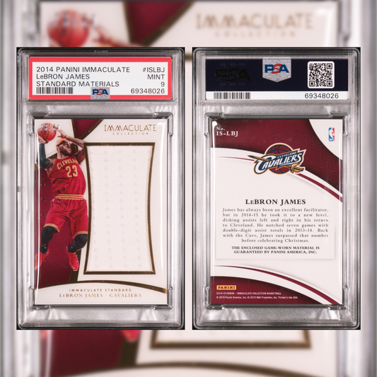 2014 Lebron James #ISLBJ PSA 9 69348026
