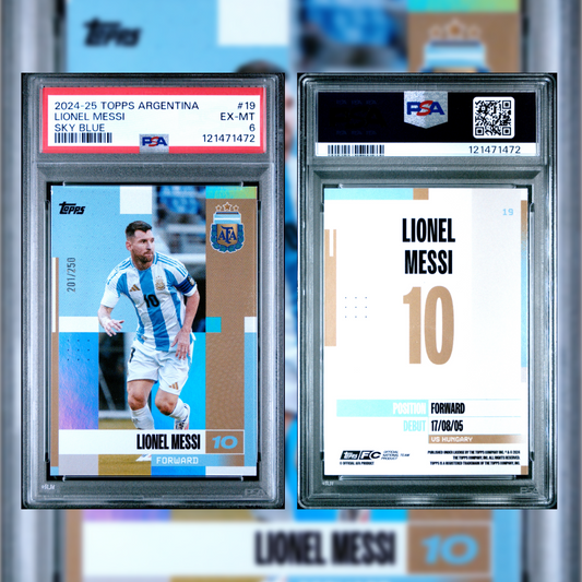 2024-25 Lionel Messi #19 /250 PSA 6 121471472