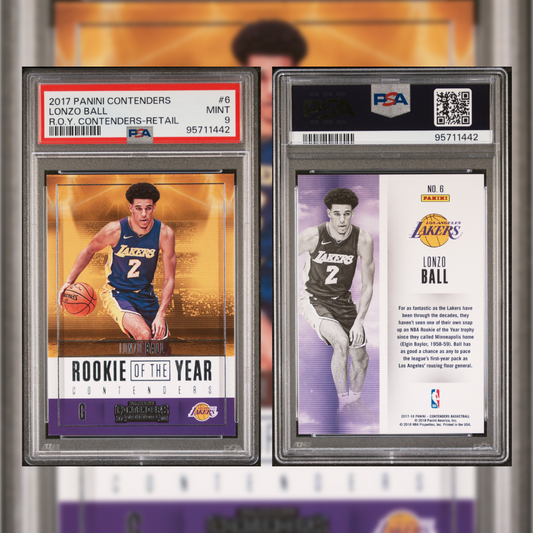 2017 Lonzo Ball #6 PSA 9 95711442