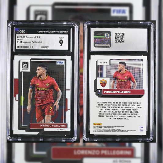 2022-23 Lorenzo Pellegrini #144 CGC 9 1036319072