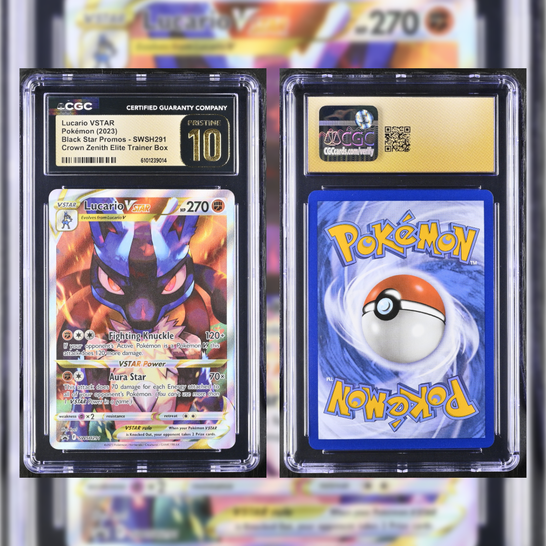 2023 Lucario VSTAR #SWSH291 CGC PRISTINE 10 6101239014