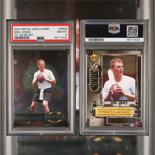 2021 Mac Jones #RB39 PSA 8 95711433