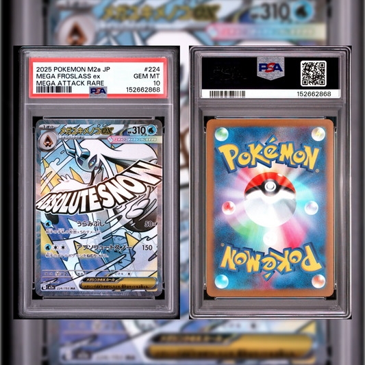 2025 Japanese Mega Froslass ex #224 PSA 10 152662868