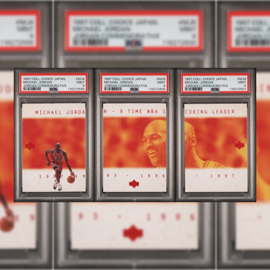 1997 Michael Jordan #MJ4 #MJ5 #MJ6 Set