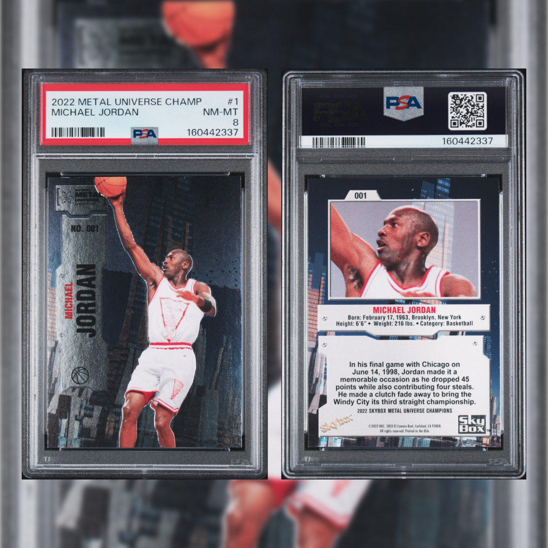2022 Michael Jordan #1 PSA 8 160442337
