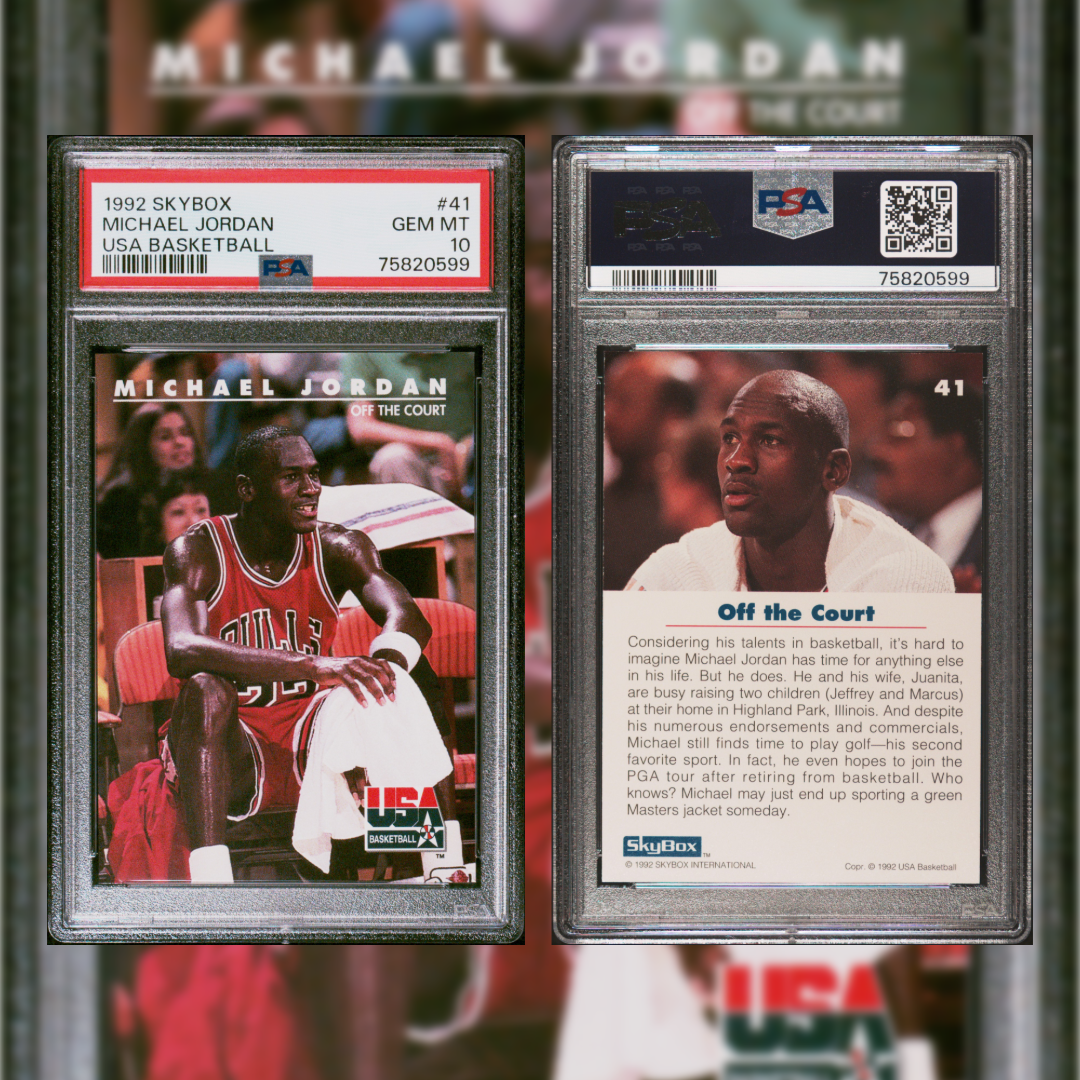 1992 Michael Jordan #41 PSA 10 75820599