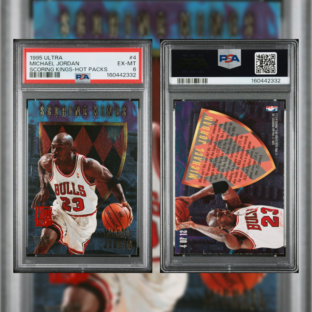 1995 Michael Jordan #4 PSA 6 160442332