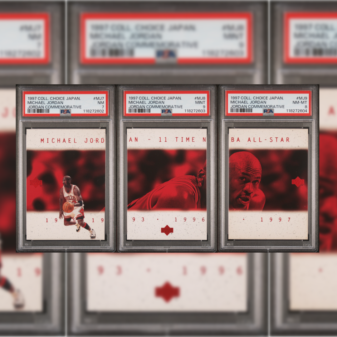 1997 Michael Jordan #MJ7 #MJ8 #MJ9 Set