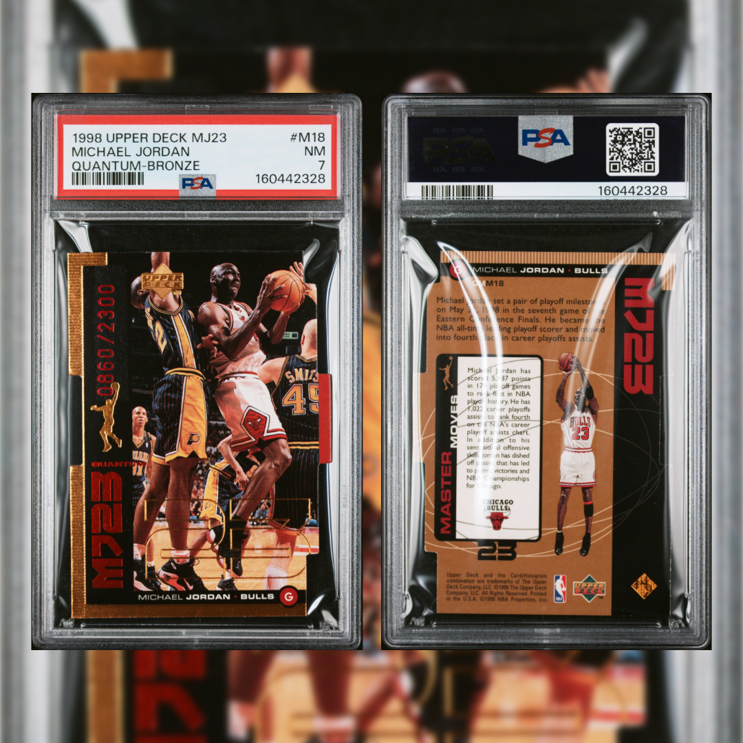 1998 Michael Jordan #M18 PSA 7 160442328