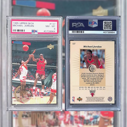 1995 Michael Jordan #137 PSA 8 40739964