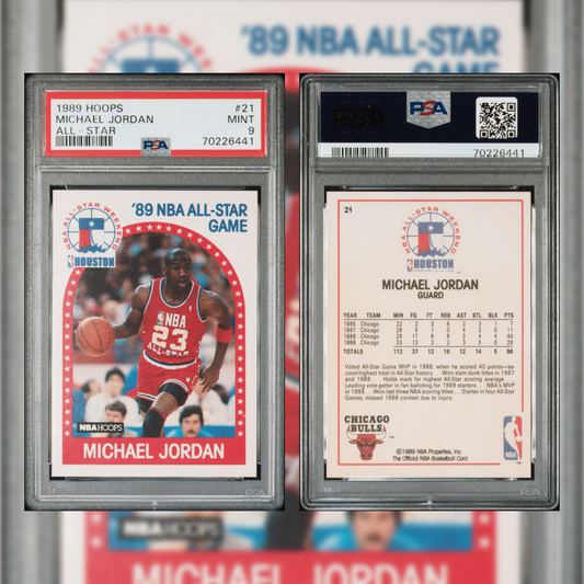 1989 Michael Jordan #21 PSA 9 70226441