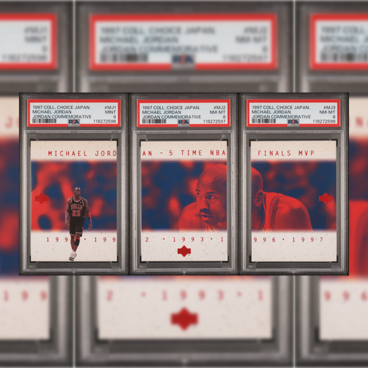 1997 Michael Jordan #MJ1 #MJ2 #MJ3 Set