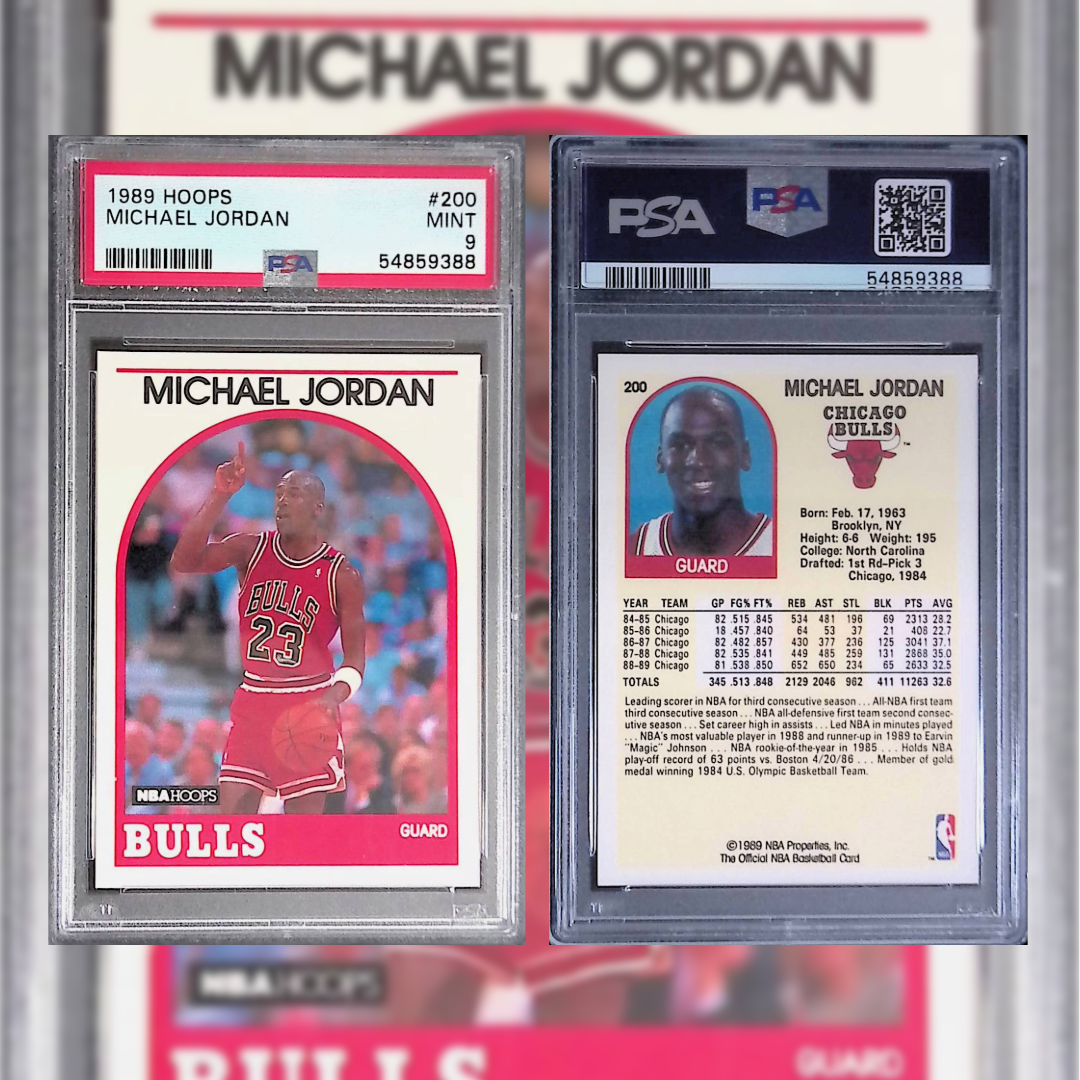 1989 Michael Jordan #200 54859388