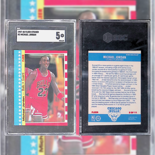 1987-88 Michael Jordan #2 SGC 5 2826625