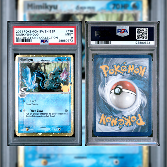 2021 Mimikyu-Holo #136 PSA 9 128880873