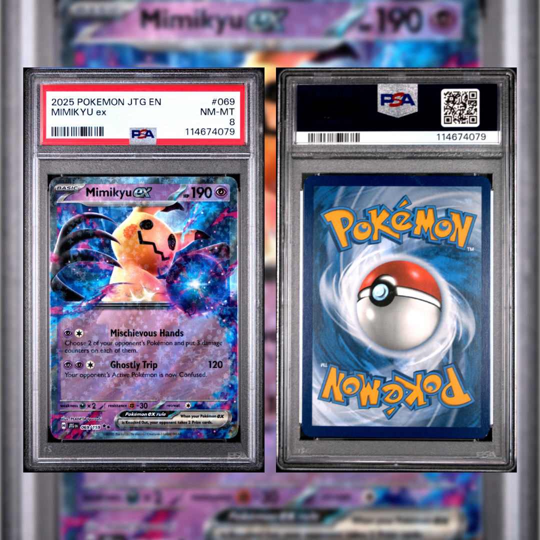 2025 Mimikyu ex #069 PSA 8 114674079