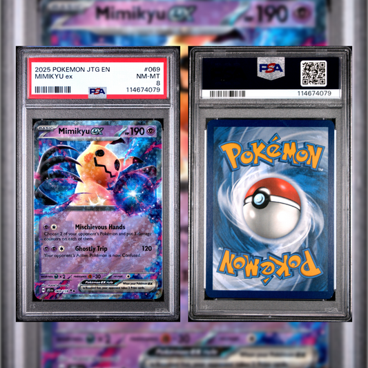2025 Mimikyu ex #069 PSA 8 114674079