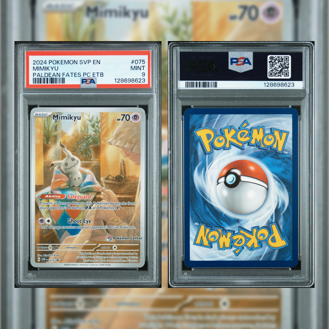 2024 Mimikyu Pokemon Center #075 PSA 9 128698623