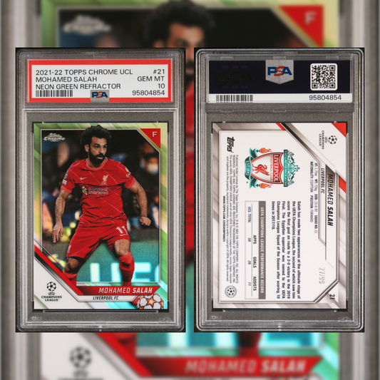 2021-22 Mohamed Salah #21 PSA 10 95804854