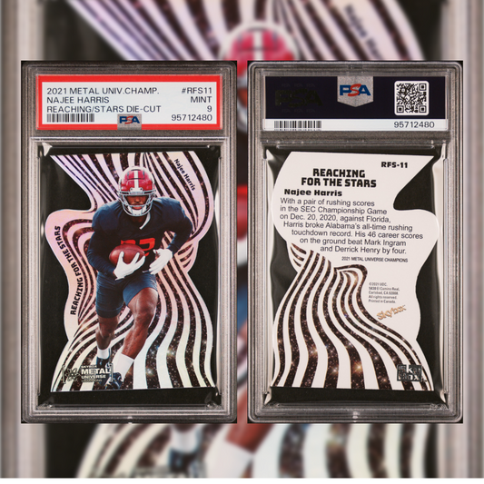 2021 Najee Harris #RFS11 PSA 9 95712480