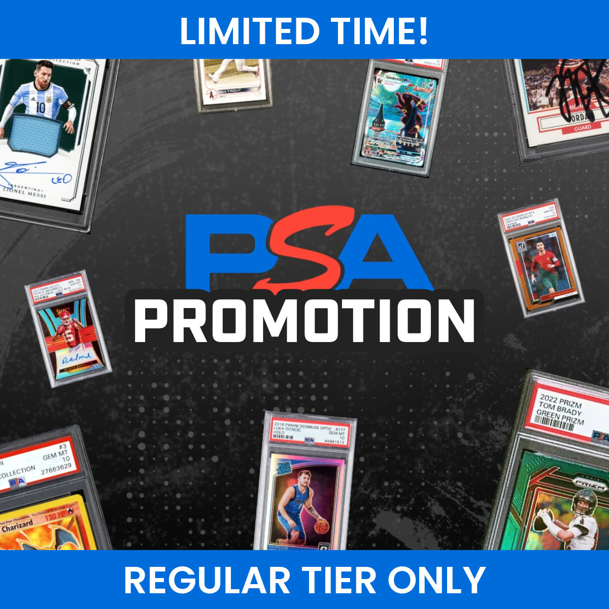 [LIMITED TIME] PSA Regular Grading Promotion