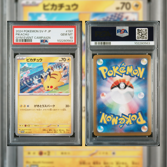 2024 Japanese Pikachu #197 PSA 10 102280563