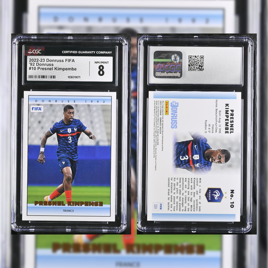 2022-23 Presnel Kimpembe #10 CGC GEM MINT 8 1036319071