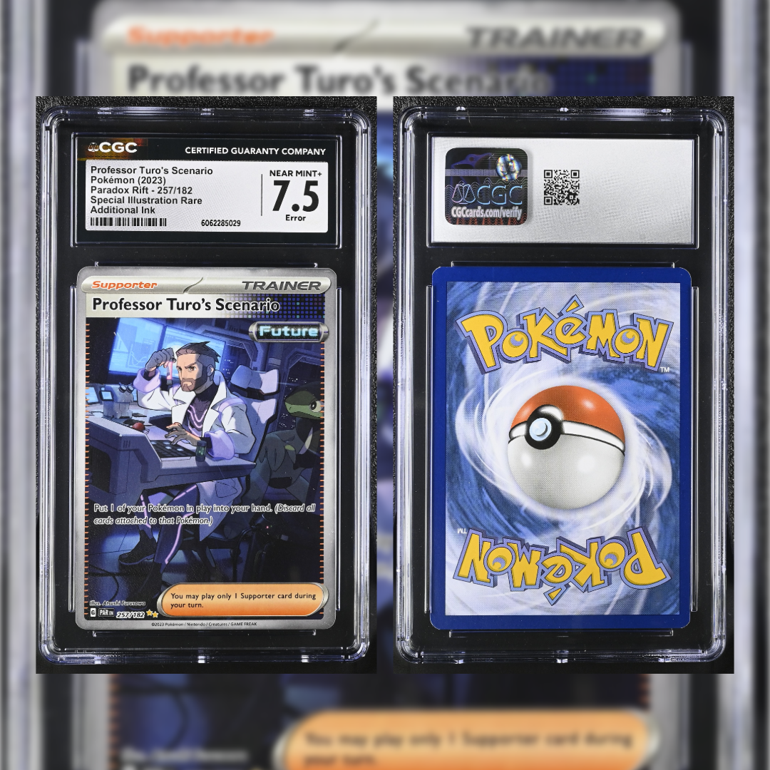 2023 Professor Turo's Scenario #257 CGC 7.5 Error (Additional Ink) 6062285029