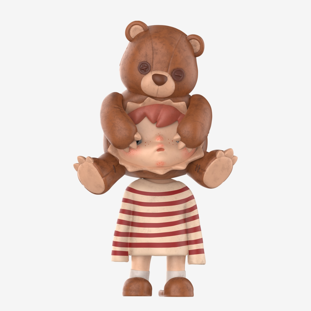 (OPENED INDIVIDUAL BOX ) POP MART Hirono Little Mischief Series Individual Box