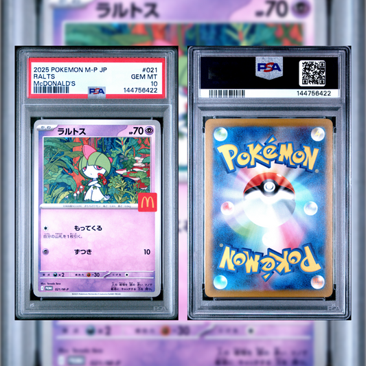 2025 Japanese Ralts #021 PSA 10 144756422