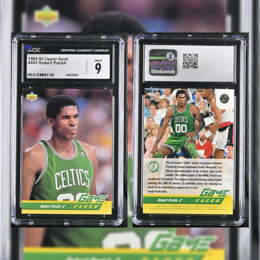 1992-93 Robert Parish #493 CGC 9 1036319092