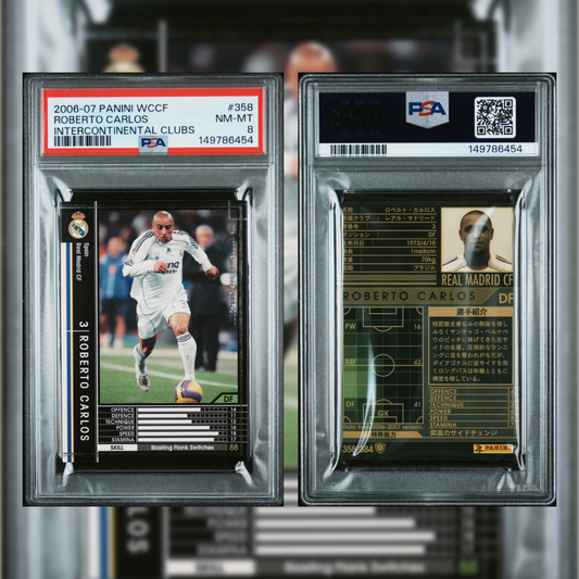 2006-07 Roberto Carlos #358 PSA 8 149786454