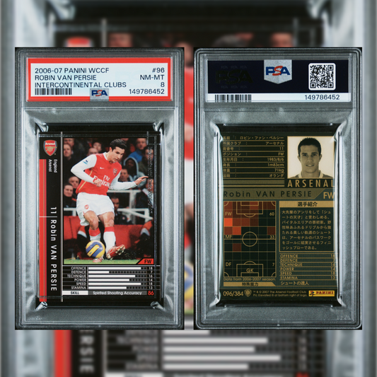 2006-07 Robin Van Persie #96 PSA 8 149786452