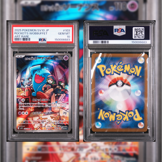 2025 Japanese Rocket's Wobbuffet #103 PSA 10 150006683