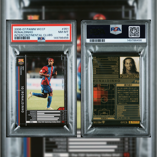 2006-07 Ronaldinho #351 PSA 8 149786456