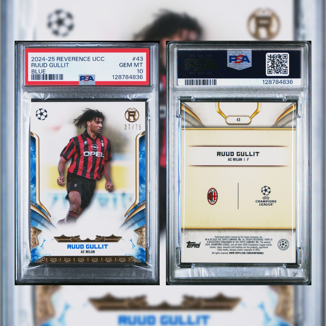 2024-25 Ruud Gullit #43 PSA 10 128784836