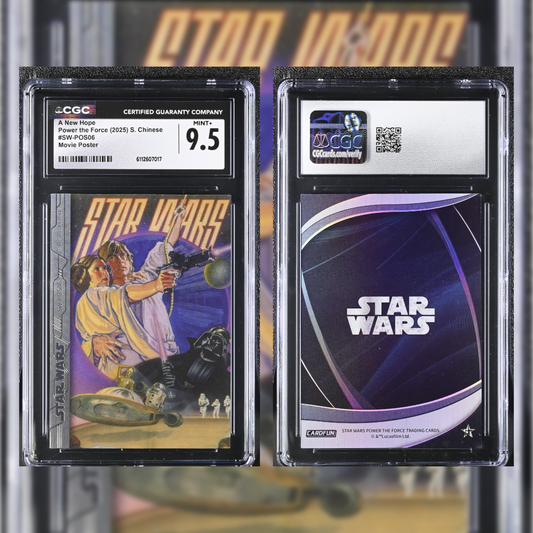 2025 A New Hope #SW-POS06 CGC 9.5 6112607017