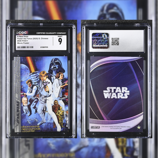 2025 A New Hope #SW-POS11 CGC 9 6112607015