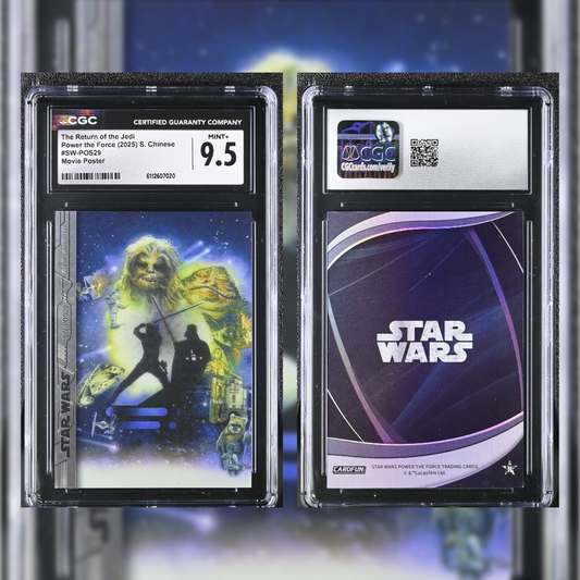 2025 The Return of the Jedi #SW-POS29 CGC 9.5 6112607020